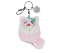 Schlüssel- und Taschenanhänger Fuchs 7cm - pink - Vielseitiger Anhänger mit edlem Gravur-Charm, perfekt als Taschenschmuck oder Schlüsselanhänger | 62832
