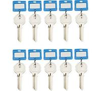 Schlüsselanhänger, 10 Stück, blau