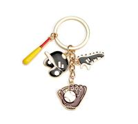 Schlüsselanhänger Aus Edelstahl Mit Baseball, Sneakers Und Handschuh-Anhängern, Das Geschenk Für Sportliebhaber Und Als Kleine Aufmerksamkeit Für Frauen, Guter Freundinnen Und Männer, Geschenke