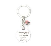 Schlüsselanhänger Aus Edelstahl Mit Inspirierendem Spruch,Das Geschenke Für Frauen,Ideal Als Kleine Geschenke Zum Geburtstag Für Guter Freundinnen,Schweser Oder Als Geschenkset Für Besondere Anlässe