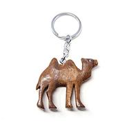 Schlüsselanhänger aus Holz - Kamel