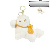 Schlüsselanhänger aus Plüsch - kleines rotes Plüschtier für das chinesische Neujahrsfest | Schlüsselanhänger weich für Erwachsene und Erwachsene, Familie, Männer und, 1, Se référer au