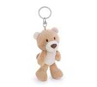 NICI NICI - Schlüsselanhänger Bär Finni 10cm karamell an Header Karte