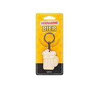 Schlüsselanhänger - Bier - aus Holz