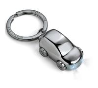 Schlüsselanhänger CRUISER 8 cm, schwarz, mit LED Licht, Philippi