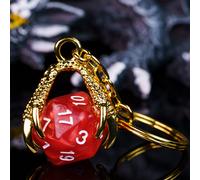 Schlüsselanhänger D20 Claw - Red