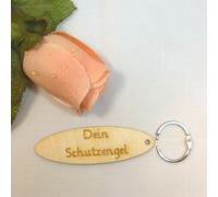 Schlüsselanhänger Dein Schutzengel Holz Geschenk Mitbringsel