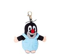 Schlüsselanhänger Der kleine Maulwurf mit blauer Hose Karabinerhaken