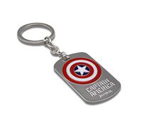 Schlüsselanhänger Dog Tag Captain America, Metall Schlüsselanhänger, KL82018, Kids Licensing