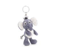 NICI NICI 62732 - Wild Friends, Elefant El-Flora, Schlüsselanhänger, 10 cm, GREEN