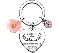 Schlüsselanhänger Frauen Glück Ist Eine Mama Wie Dich zu Haben