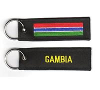 Schlüsselanhänger Gambia Anhänger Fahne Flagge NEU
