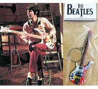 Schlüsselanhänger Gitarre Bass Rickenbacker 4001 Paul Mccartney The Beatles