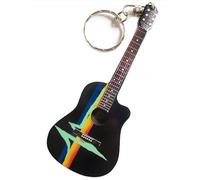 Schlüsselanhänger Gitarre Inside Pink Floyd, Schwarz , One size