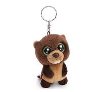 Schlüsselanhänger GLUBSCHIS Biber Bobston 9cm - braun - Treuer-Plüschbegleiter für Rucksack oder Tasche, Schlüsselhalter für Klein und Groß | 63041