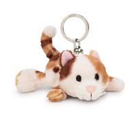 NICI Schlüsselanhänger Glückskatze 10cm - braun - Treuer-Begleiter für Rucksack oder Tasche, Schlüsselhalter für klein und Groß | 62132
