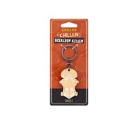 Schlüsselanhänger - Grillen - aus Holz