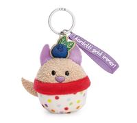 NICI NICI - Schlüsselanhänger Hund Cupcake 'Konfettieht immer!' 7cm an Header Karte