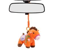 Schlüsselanhänger in Form eines Pferdes | niedlicher Anhänger aus Plüsch | 2026 Jahr des Pferdes Schlüsselanhänger niedlich und | für Rucksack Kleine Freundin Mädchen Frauen Auto Valentinstag