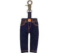 Schlüsselanhänger LEVI'S "LEVI'S MINI 501 CHARM", Herren, ocean indigo wash 1, Baumwolle, Schlüsselanhänger Schlüsselanhänger, Mini Jeans, für Schlüsselbund, Handtasche, Rucksack mit Karabinerhaken (9