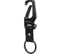 Schlüsselanhänger mit Karabiner und Flaschenöffner, Spigen Carabiner with KeyRing, Schwarz