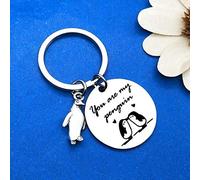 Schlüsselanhänger mit Pinguin-Motiv "You are My Pinguin", Hochzeitsgeschenk für Paare, Valentinstag, Schmuck, Geburtstagsgeschenk, Paar, Schlüsselanhänger