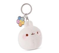 NICI Schlüsselanhänger MOLANG Plüsch 6 cm Weiß mit Schlüsselring