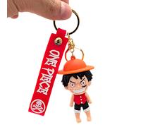Schlüsselanhänger Monkey D. Luffy One Piece-Fan 1 Stk.