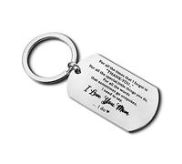 Schlüsselanhänger "Mum", Muttertagsgeschenk von Tochter, Sohn, Mutter, Geburtstagsgeschenk, Hochzeitsgeschenk für Mutter der Braut, Bräutigam, Abschluss, Weihnachten, Erntedankfest