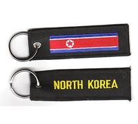 Schlüsselanhänger Nordkorea Anhänger Fahne Flagge NEU