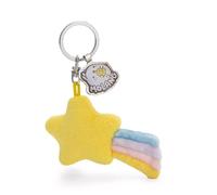 NICI Schlüsselanhänger Sternschnuppe 6cm - gelb - Treuer-Plüschbegleiter für Rucksack oder Tasche, Schlüsselhalter für klein und Groß | 62217
