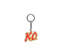 Difuzed Schlüsselanhänger Street Fighter K.O. Logo – Offiziell Metall, Silber, Einheitsgröße