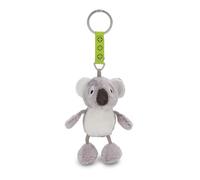 Schlüsselanhänger Talisminis Koala 7cm - grau - Kuscheltieranhänger mit Schlüsselring für Schlüsselband, Schlüsselbund & Schlüsselhalter- Glücksbringer Taschenanhänger mit Message | 62688