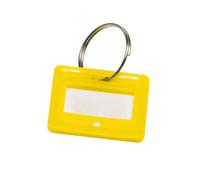 Schlüsselanhänger, VE 10 Stück, gelb kaiserkraft