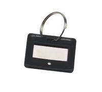 Schlüsselanhänger, VE 10 Stück, schwarz kaiserkraft