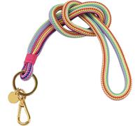 Schlüsselband GIFTCOMPANY Metropolitan Lanyard Regenbogen Pink Gold - rainbow pink/gold