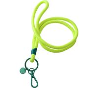 Schlüsselband mit Karabiner GIFTCOMPANY Neo Lanyard Neonfarben - neongelb/grün