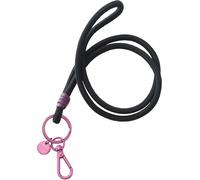 Schlüsselband mit Karabiner GIFTCOMPANY Neo Lanyard schwarz/lila - schwarz/lila