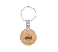 Schlüsselholz Auto von räder design Geschenk zum Auto Führerschein etc. D.3,5cm