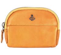 Schlüsseltasche HARBOUR 2ND "Imke", Damen, gelb (mustard), Leder, Kleinlederwaren, Schlüsselbeutel Schlüsselcase Schlüsselportemonnaie (38987159-0) mustard