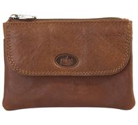 Schlüsseltasche PIKÉ "PIKÉ Herren, Damen echt Leder, Made in Italy", Damen, braun, Leder, gepflegt, Kleinlederwaren, echt Leder, Made in Italy (847184-0) braun