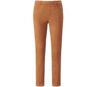 Schlupf-Hose Passform Sylvia Peter Hahn braun 40