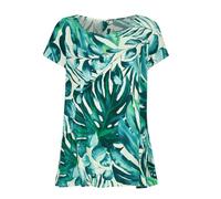 Schlupfbluse ALBA MODA "Bluse Bluse ohne Ärmel", Damen, Gr. 36, grün, Obermaterial: 100% Viskose CV., Modern, figurumspielend, Blusen Schlupfbluse (29187066-36) grün