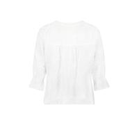Schlupfbluse BETTY BARCLAY "Damen mit 3/4 Arm", Damen, Gr. 48, rohweiß, Obermaterial: 100% Baumwolle, figurumspielend normal, V-Ausschnitt, Blusen Schlupfbluse (45456112-48) rohweiß