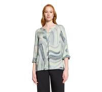 Schlupfbluse BETTY BARCLAY "Damen mit Muster", Damen, Gr. 44, mint, grün, Obermaterial: 100% Viskose, figurumspielend normal, V-Ausschnitt, Blusen Schlupfbluse (48454944-44) mint, grün