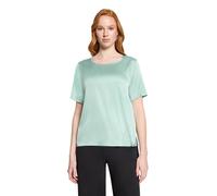 Schlupfbluse BETTY BARCLAY "Damen mit Rundhalsausschnitt", Damen, Gr. 36, grün (aquifer), Obermaterial: 97% Polyester, 3% Elasthan, figurumspielend normal, Rundhals, Blusen Schlupfbluse (18092804-36)