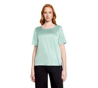 Schlupfbluse BETTY BARCLAY "Damen mit Rundhalsausschnitt", Damen, Gr. 46, grün (aquifer), Obermaterial: 97% Polyester, 3% Elasthan, figurumspielend normal, Rundhals, Blusen Schlupfbluse (18092804-46)