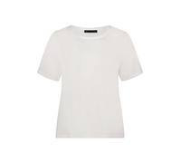 Schlupfbluse BETTY BARCLAY "Damen mit Rundhalsausschnitt", Damen, Gr. 46, weiß (rohweiß), Obermaterial: 97% Polyester, 3% Elasthan, figurumspielend normal, Rundhals, Blusen Schlupfbluse (49829763-46)