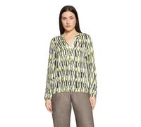 Schlupfbluse CARTOON "Damen mit Muster", Damen, Gr. 42, grün, blau, Obermaterial: 100% Viskose, figurumspielend normal, V-Ausschnitt, Blusen Schlupfbluse (63257510-42) grün, blau