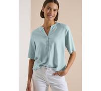Schlupfbluse CECIL, Damen, Gr. M (40), crystal mint, Web, Obermaterial: 100% Viskose, figurumspielend hüftbedeckend, V-Ausschnitt, Blusen Schlupfbluse, Elastischer Saum (22189205-M) crystal mint